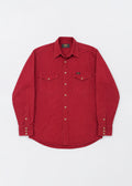 Lee Red Button-Down Shirt