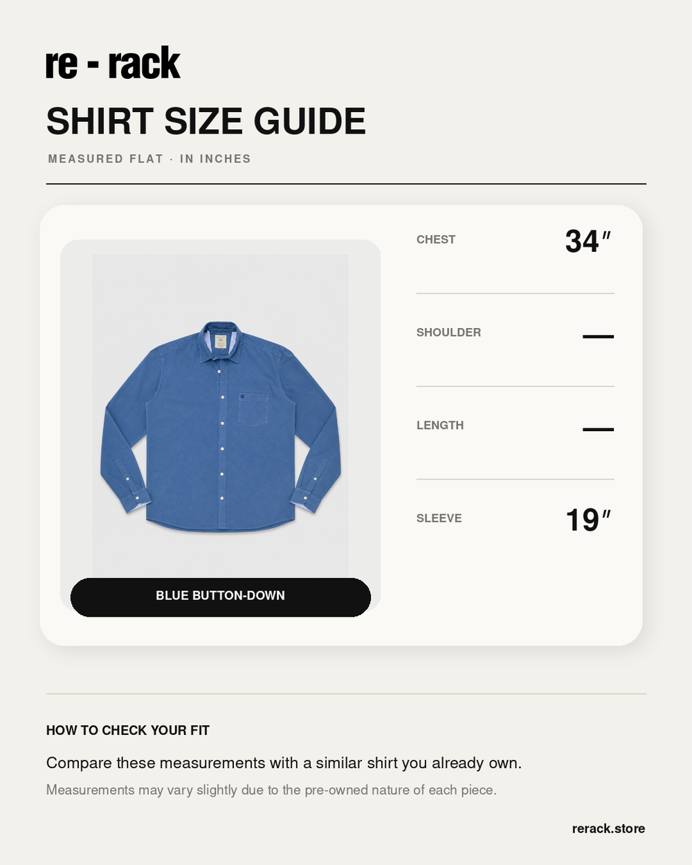 Size Chart for 2Pac Graphic Shirt – Blue Corduroy