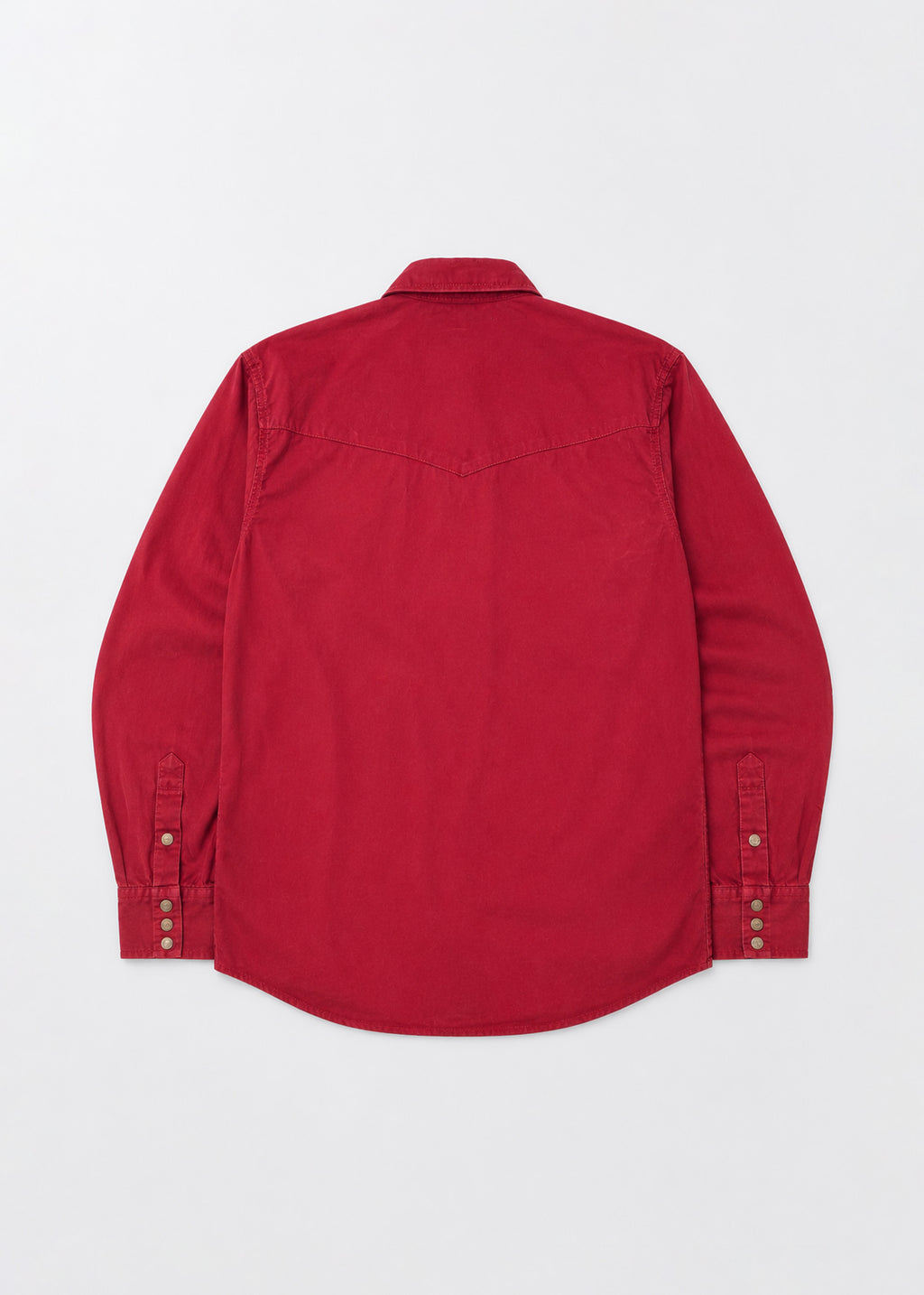 Lee Red Button-Down Shirt