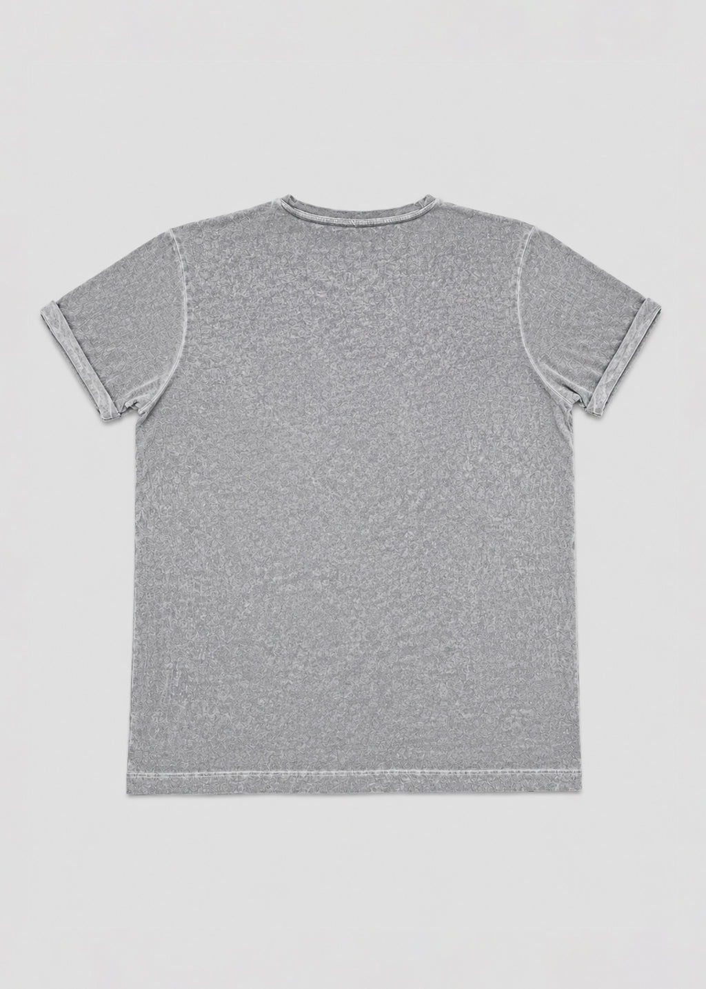 Acid Wash Skull Graphic Tee
