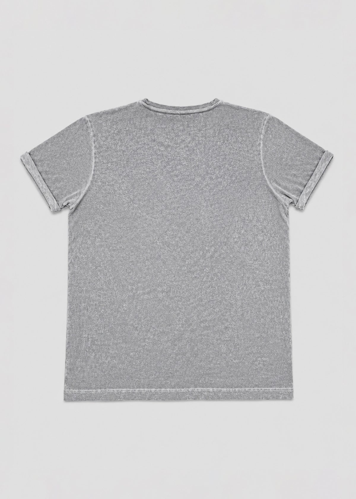 Acid Wash Skull Graphic Tee