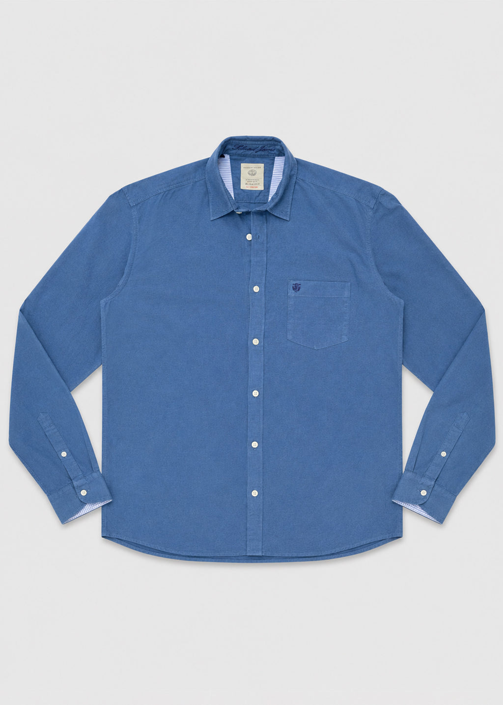 2Pac Graphic Shirt – Blue Corduroy