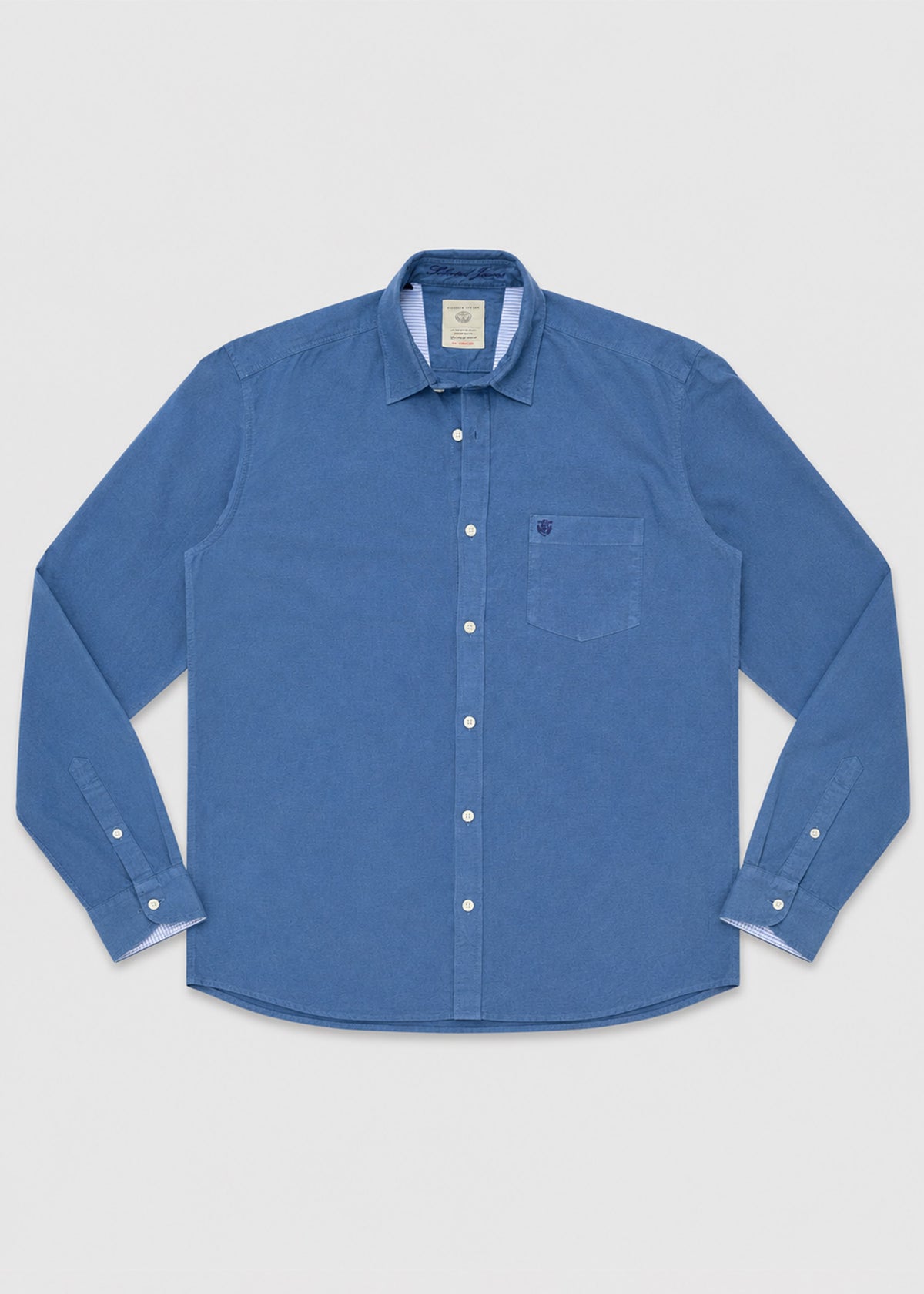 2Pac Graphic Shirt – Blue Corduroy