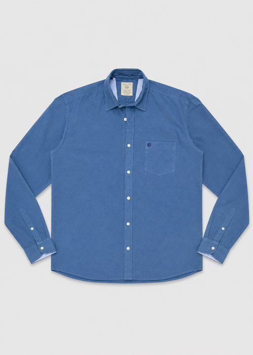 2Pac Graphic Shirt – Blue Corduroy