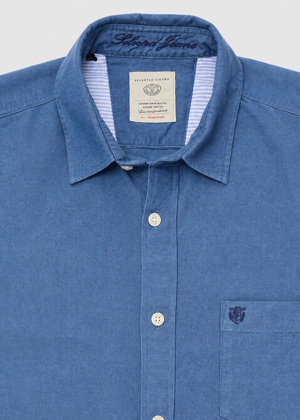 2Pac Graphic Shirt – Blue Corduroy