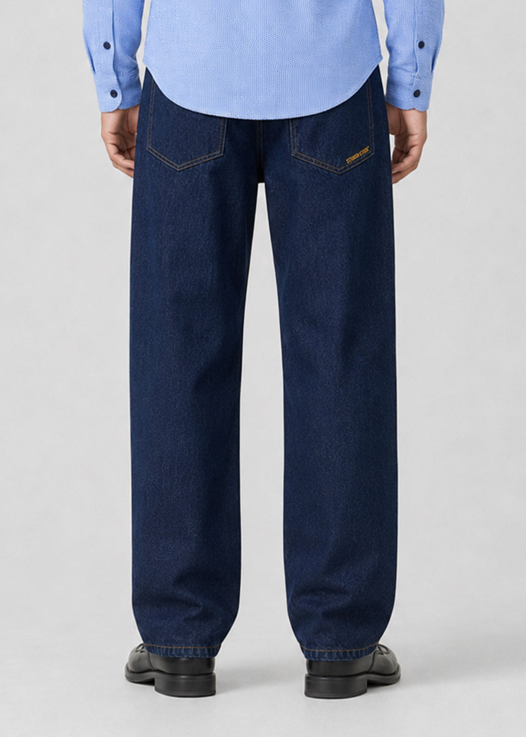 Studio Stwo Dark-Indigo Wide-Leg Jeans