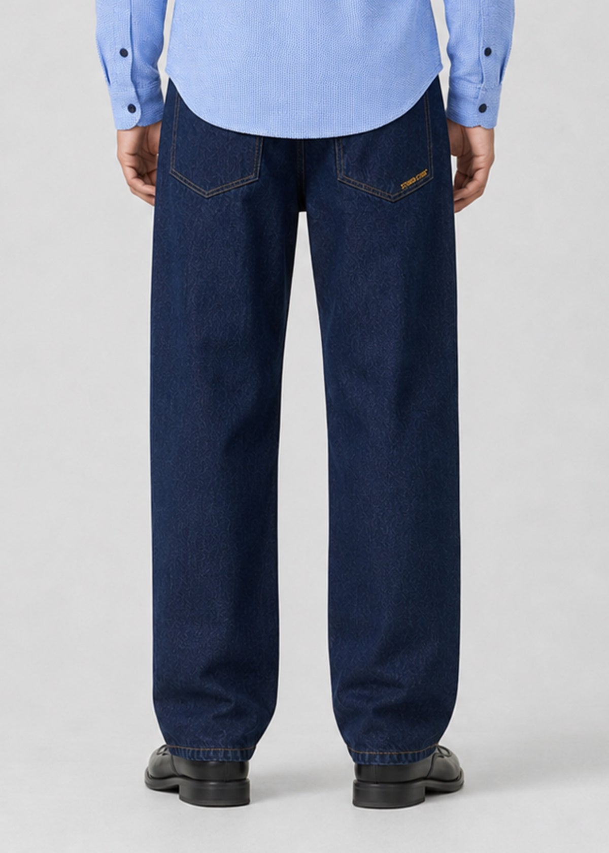 Studio Stwo Dark-Indigo Wide-Leg Jeans