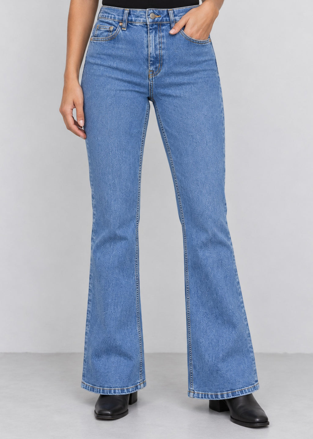 Gerry Weber Light-Wash Bootcut Jeans
