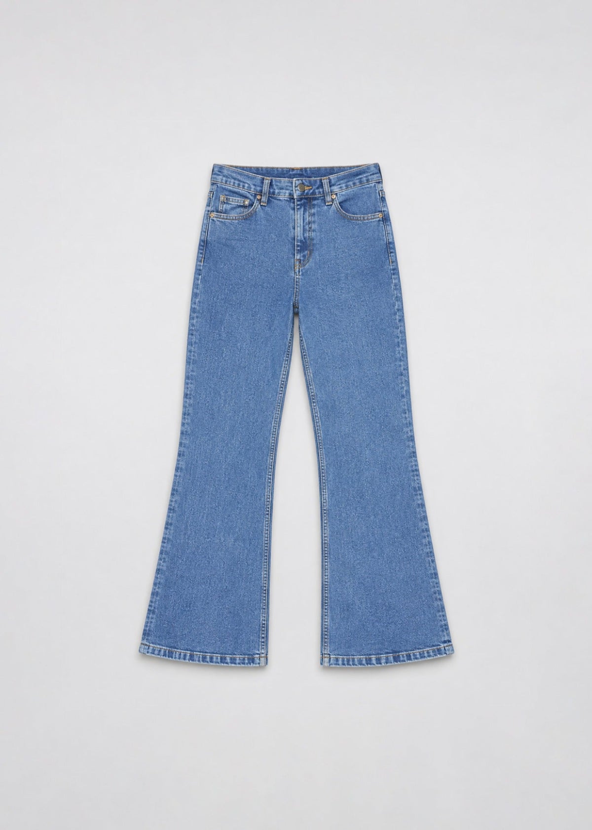 Gerry Weber light-wash bootcut jeans front view