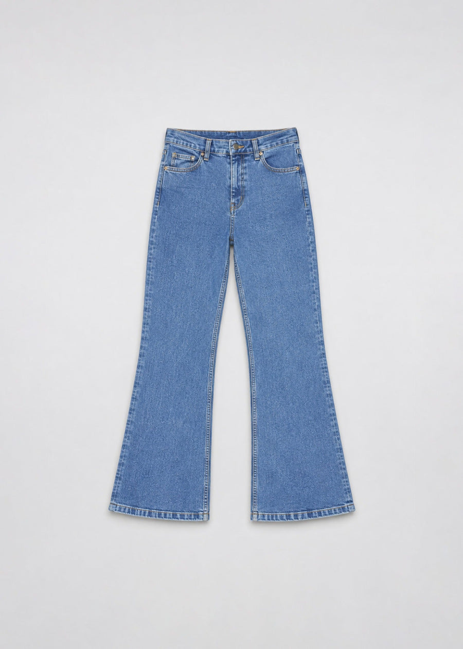 Gerry Weber light-wash bootcut jeans front view