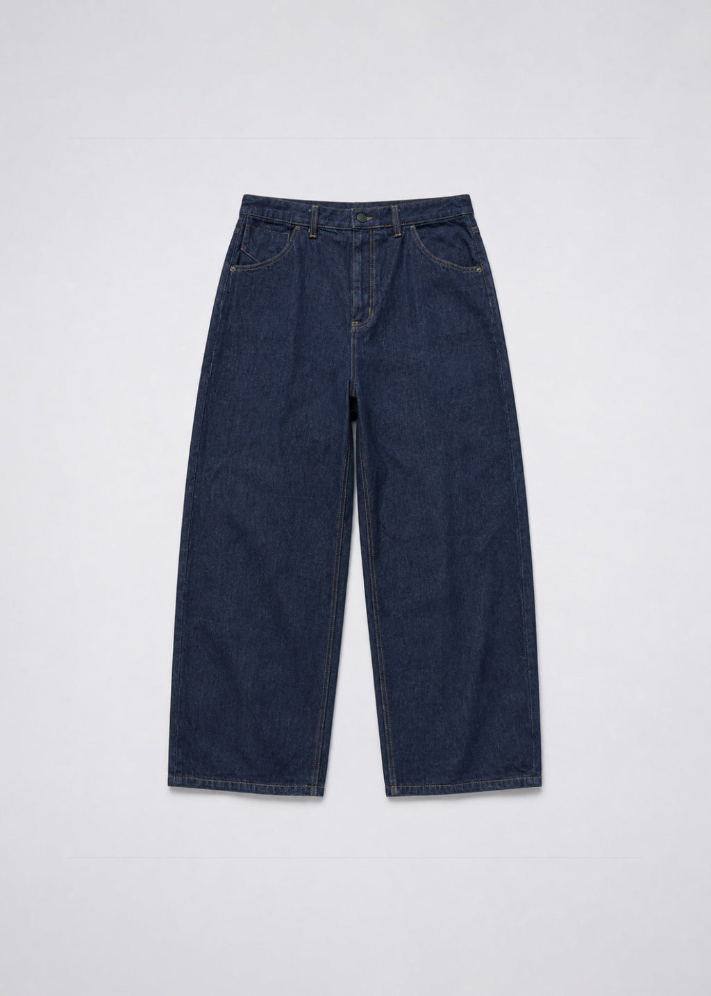 Studio Stwo dark-indigo wide-leg jeans front view