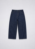 Studio Stwo dark-indigo wide-leg jeans front view