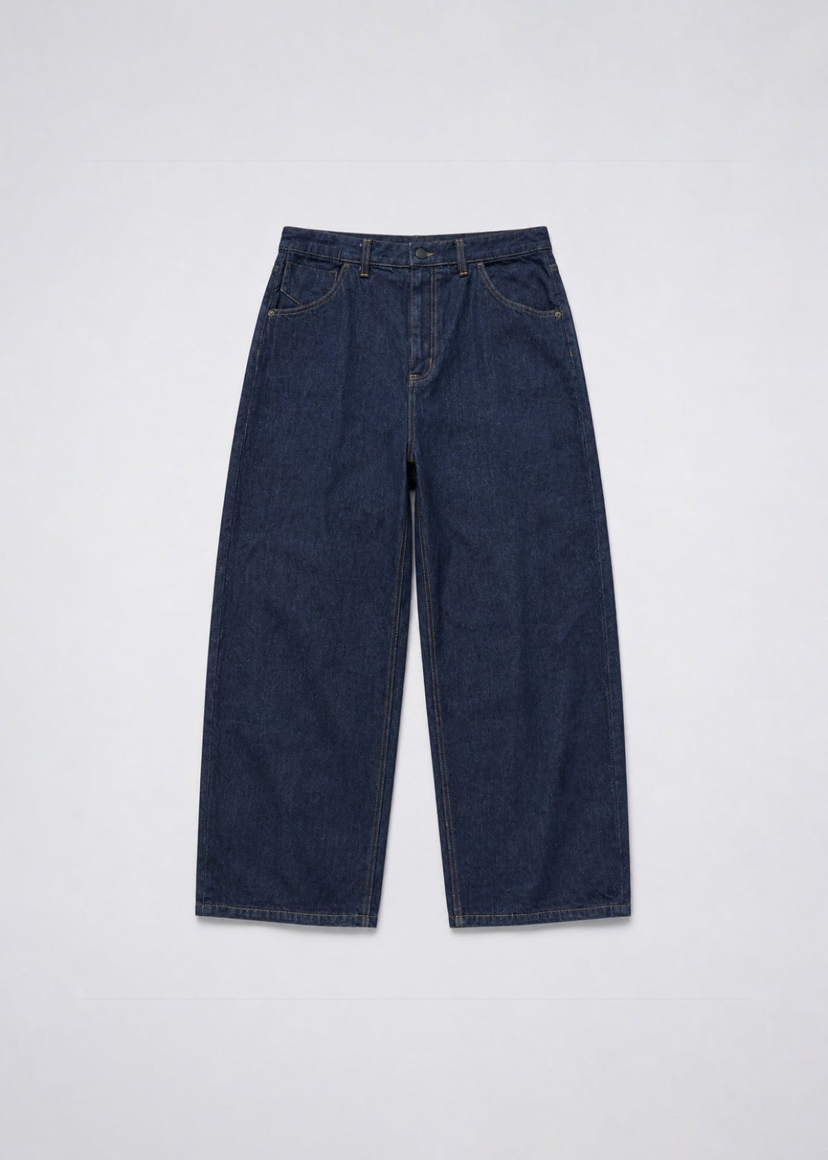 Studio Stwo dark-indigo wide-leg jeans front view